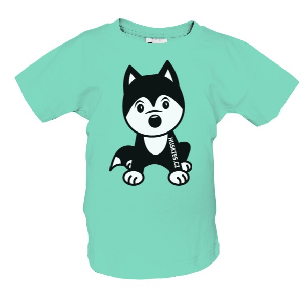 Tričko s potiskem Dětské Husky 