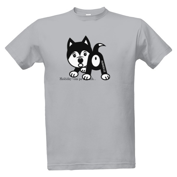 Tričko s potiskem Pánské Fialky